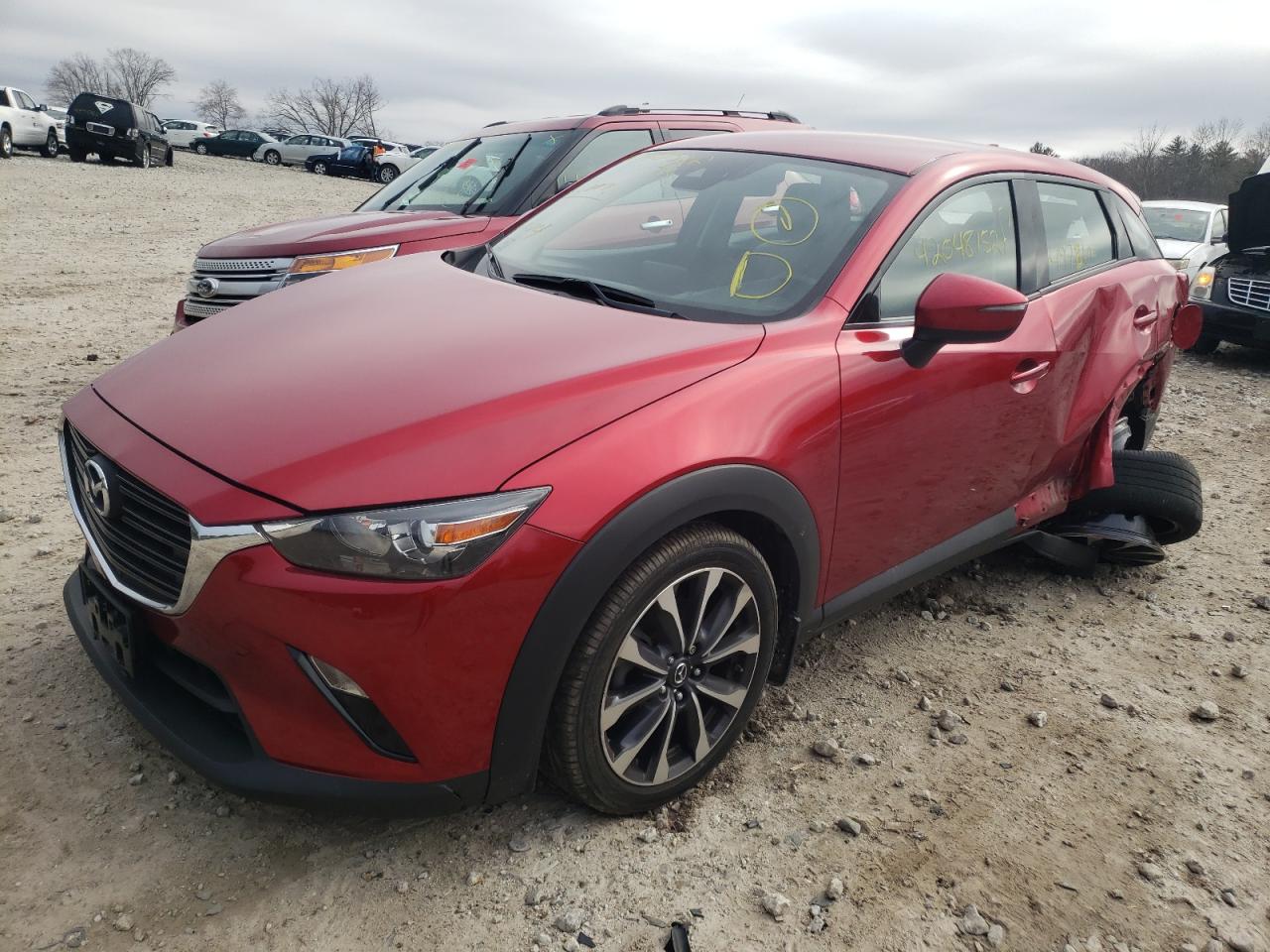 Photo 2 from auction – 2019 MAZDA CX-3 TOURI with VIN JM1DKFC70K1421110