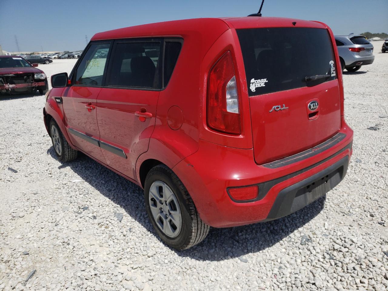 Photo 3 from auction – 2013 KIA SOUL with VIN KNDJT2A55D7590663