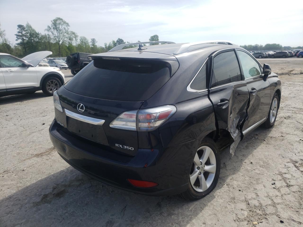 Photo 4 from auction – 2010 LEXUS RX 350 with VIN 2T2ZK1BA2AC022114