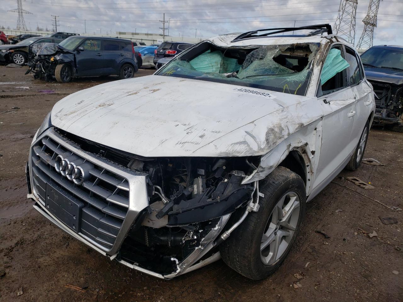 Photo 2 from auction – 2018 AUDI Q5 PREMIUM with VIN WA1BNAFY3J2180636