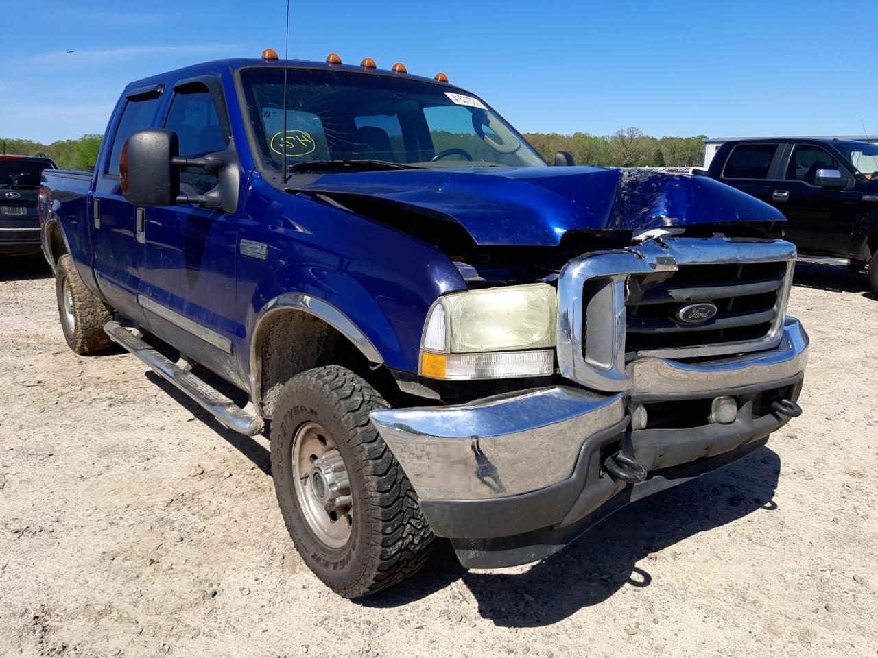 FORD F250 SUPER 2003 with VIN 1FTNW21L83EB70347 - Photo from auction
