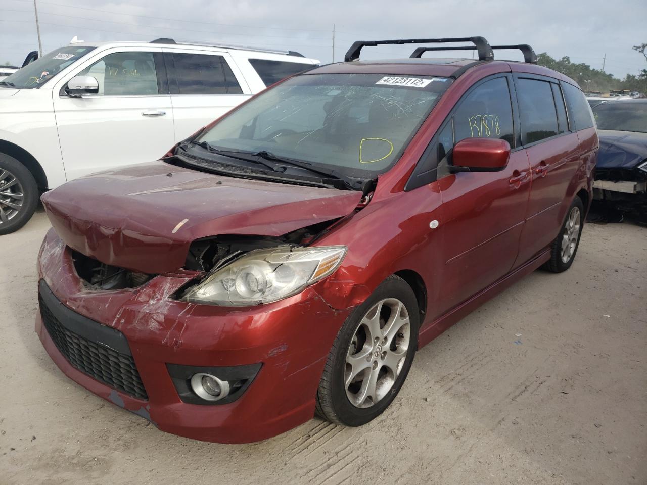 Photo 2 from auction – 2008 MAZDA MAZDA5 with VIN JM1CR293880305205