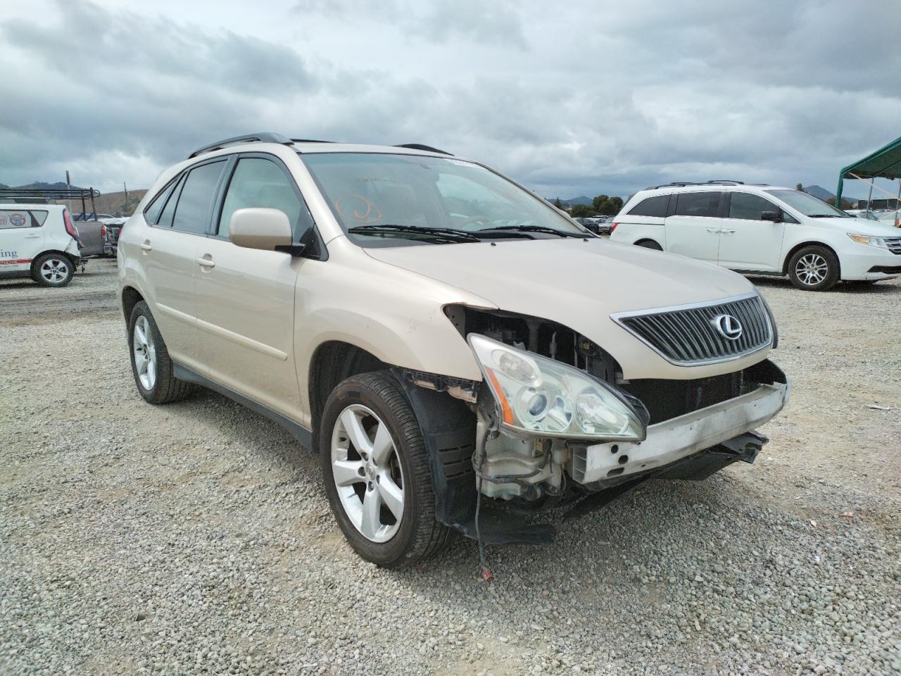 LEXUS RX 330 2004 with VIN JTJGA31U340007770 - Photo from auction