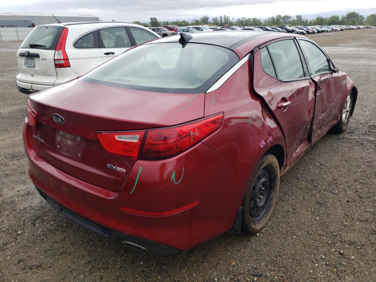 Photo 4 from auction – 2015 KIA OPTIMA EX with VIN 5XXGN4A75FG412053