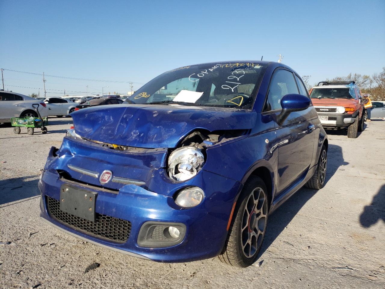 Photo 2 from auction – 2014 FIAT 500 SPORT with VIN 3C3CFFBR8ET212394