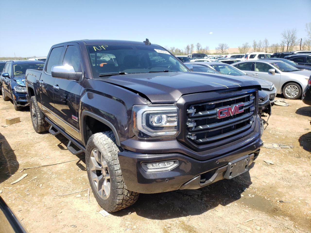 GMC SIERRA K15 2016 with VIN 3GTU2NEC6GG297177 - Photo from auction