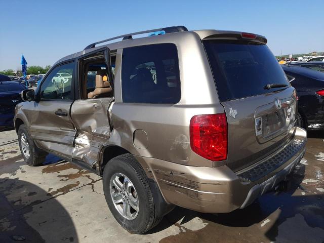 Photo 3 from auction – 2005 HONDA PILOT EXL with VIN 5FNYF18505B006297