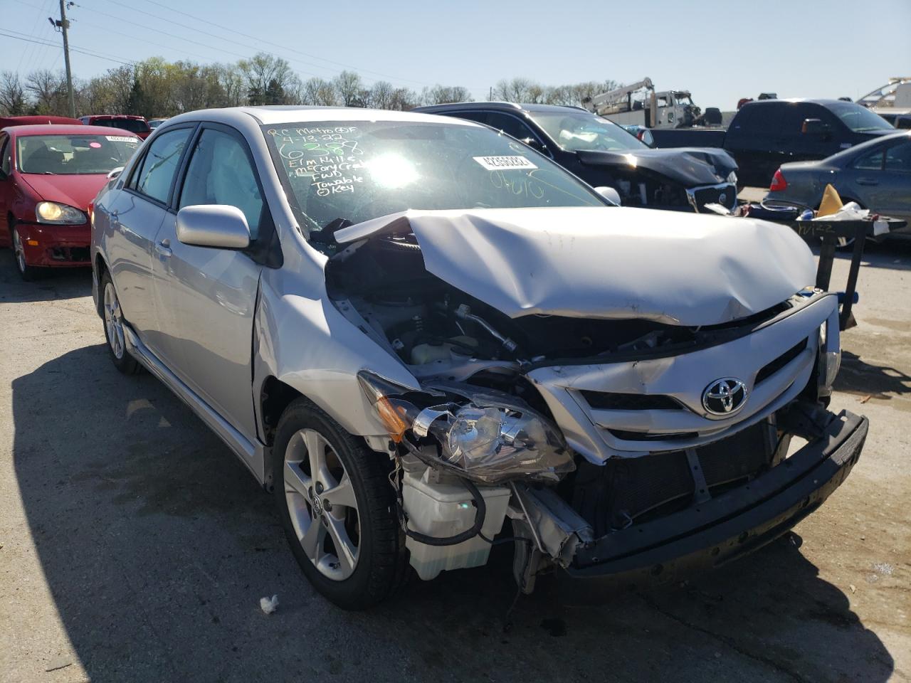 Photo 9 from auction – 2011 TOYOTA COROLLA BA with VIN 2T1BU4EE1BC576388