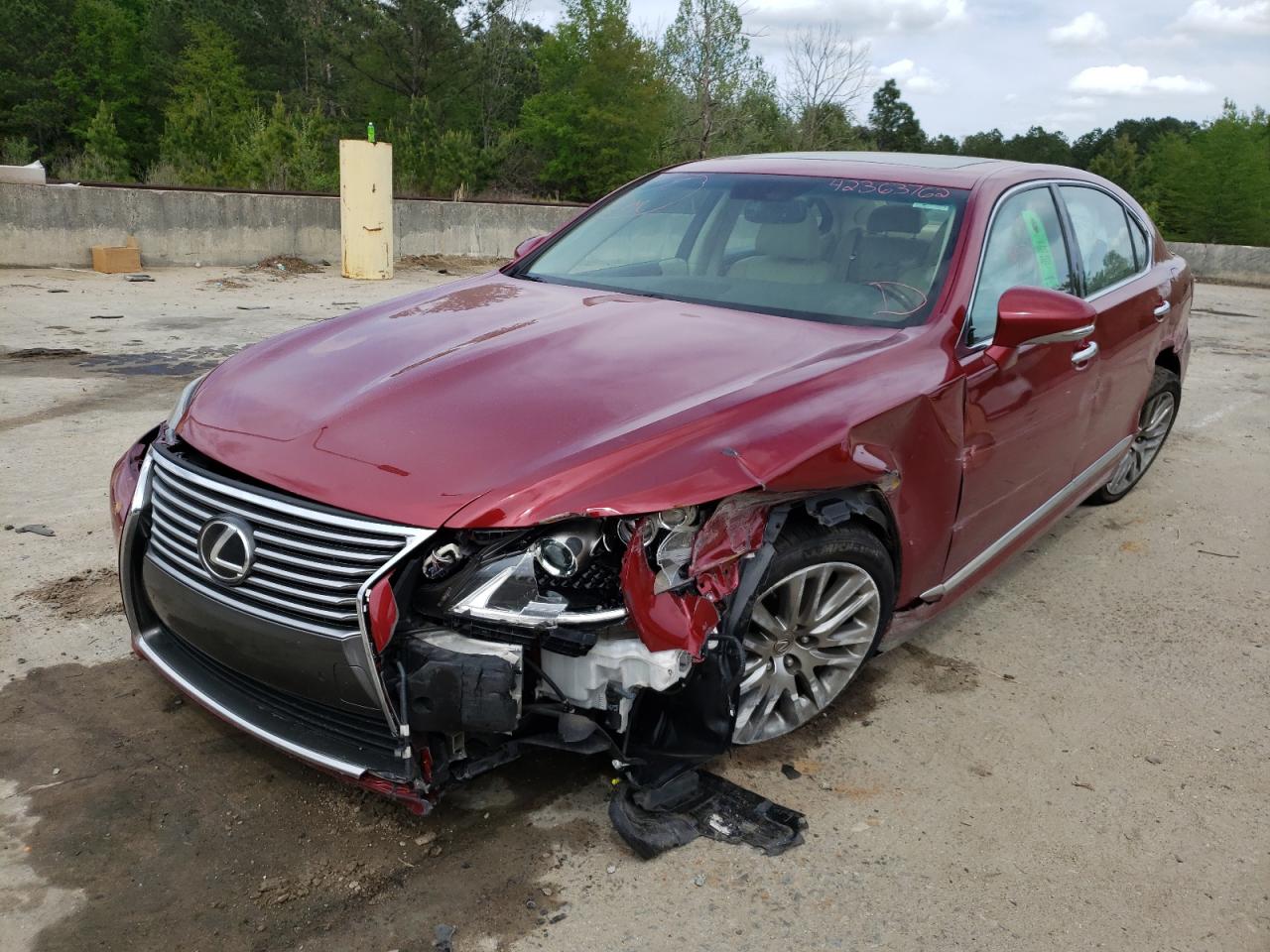Photo 2 from auction – 2013 LEXUS LS 460L with VIN JTHGL5EF0D5049657