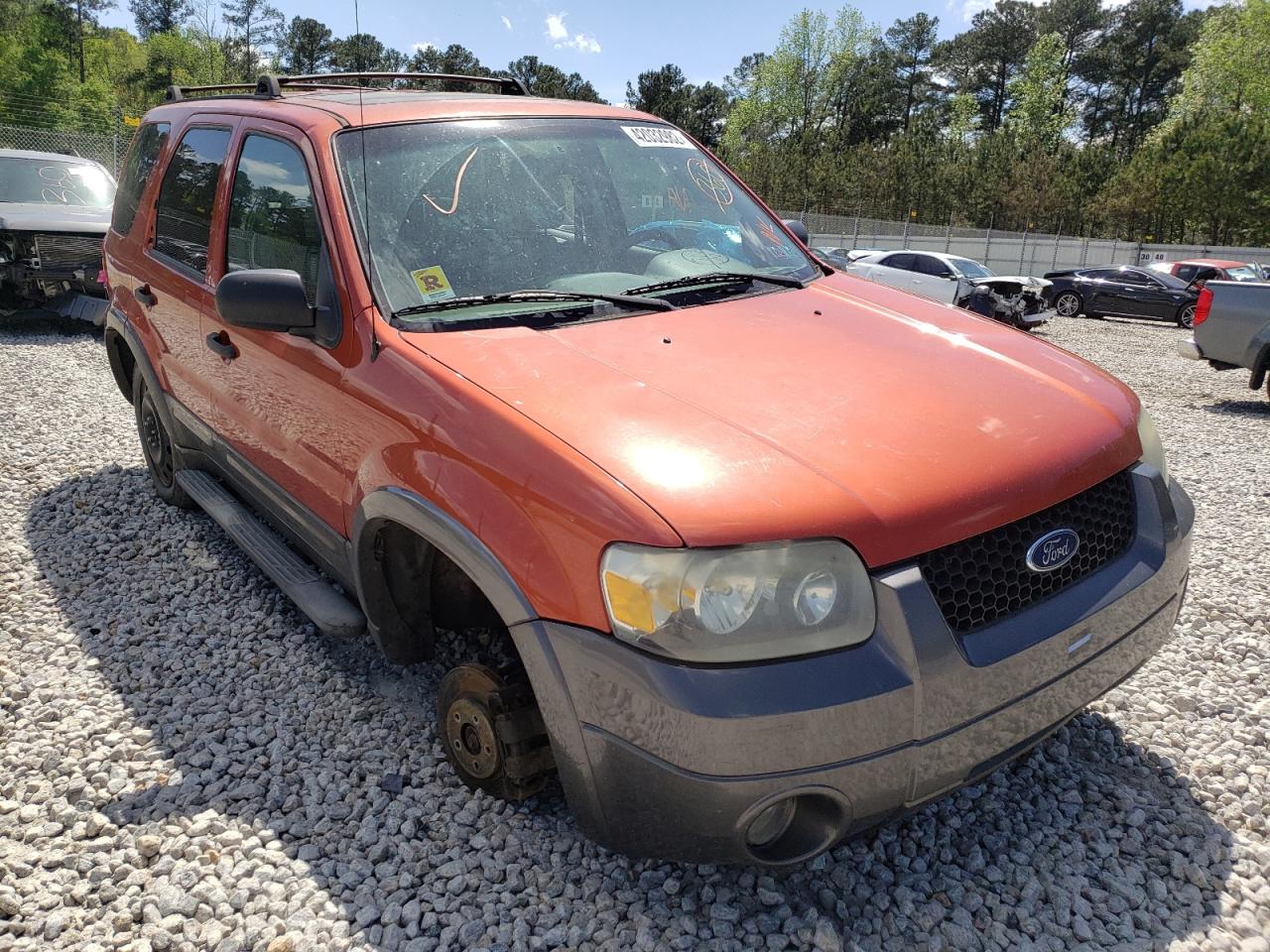 FORD ESCAPE XLT 2006 with VIN 1FMYU93136KA17593 - Photo from auction