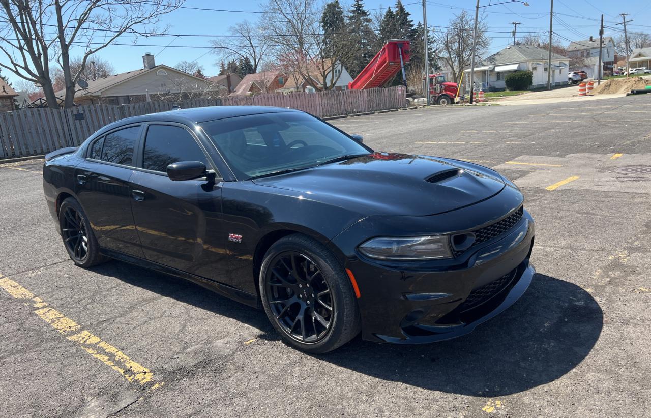 DODGE CHARGER SC 2019 with VIN 2C3CDXGJ3KH678298 - Photo from auction