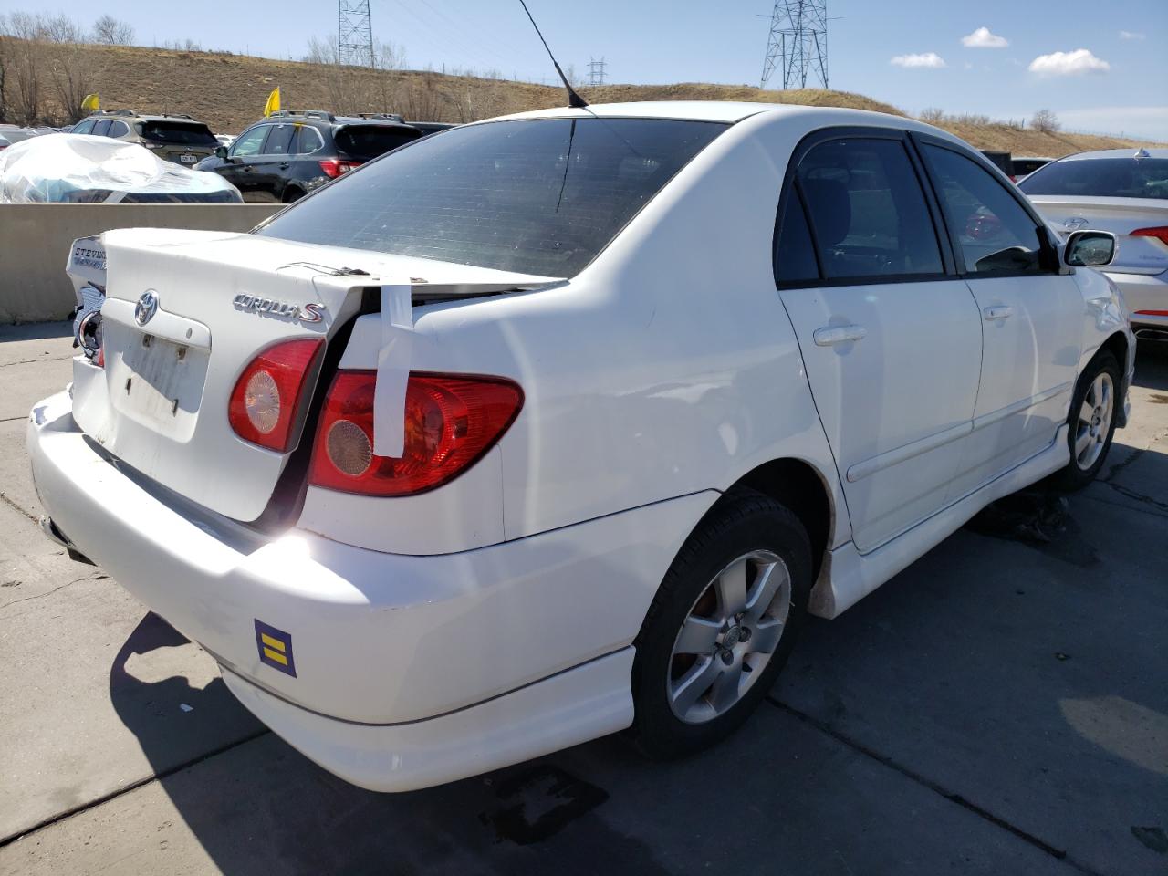 Photo 4 from auction – 2007 TOYOTA COROLLA CE with VIN 1NXBR32E07Z821042