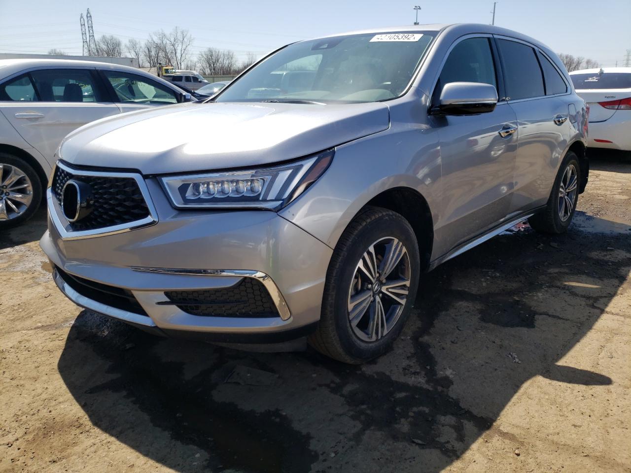 Photo 2 from auction – 2017 ACURA MDX with VIN 5FRYD3H37HB007479