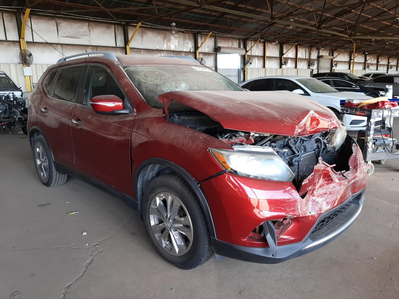 Photo 1 from auction – 2014 NISSAN ROGUE S with VIN 5N1AT2ML0EC802187