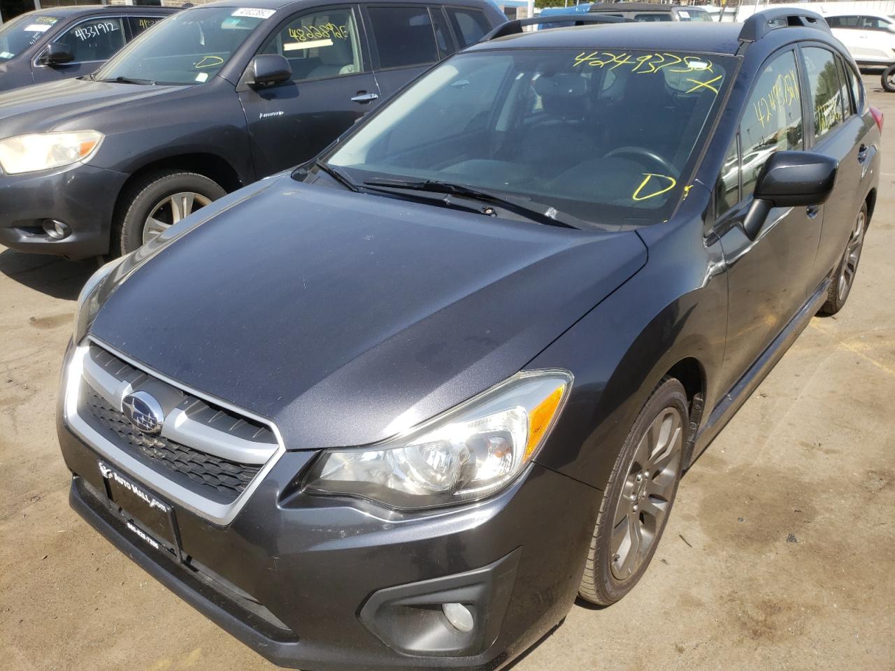 Photo 2 from auction – 2012 SUBARU IMPREZA SP with VIN JF1GPAR67CH205754