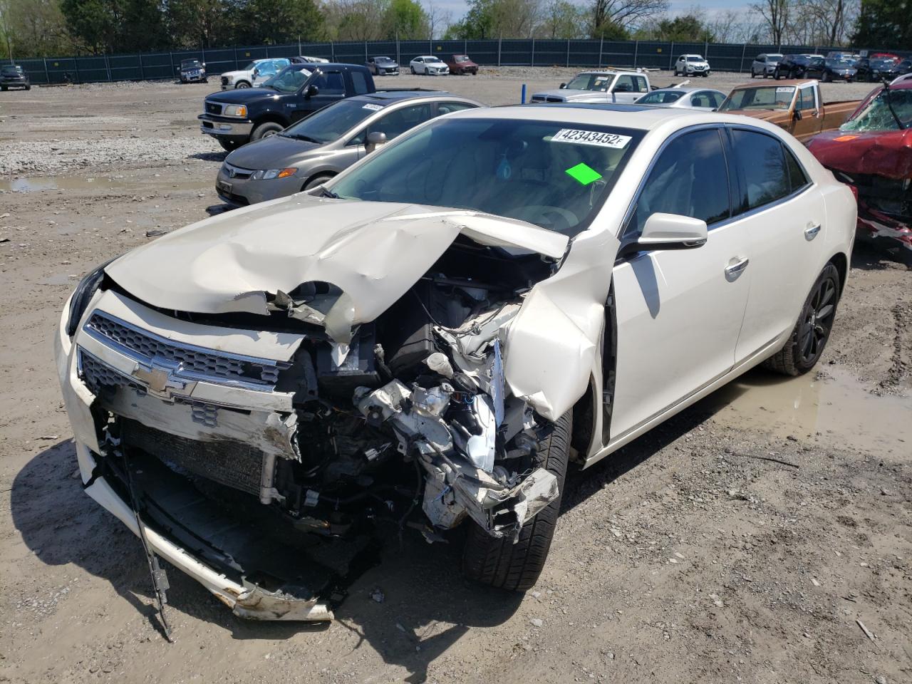 Photo 2 from auction – 2013 CHEVROLET MALIBU LTZ with VIN 1G11H5SA9DF164679