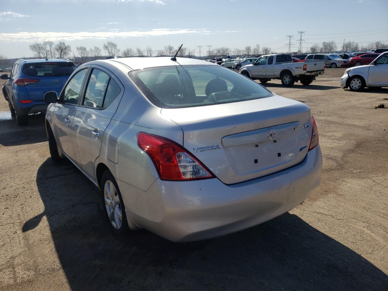 Photo 3 from auction – 2012 NISSAN VERSA S with VIN 3N1CN7AP3CL930262