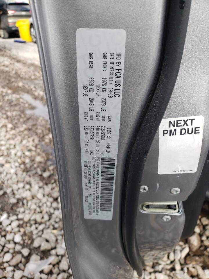 Photo 10 from auction – 2020 JEEP COMPASS LI with VIN 3C4NJCCB4LT129061