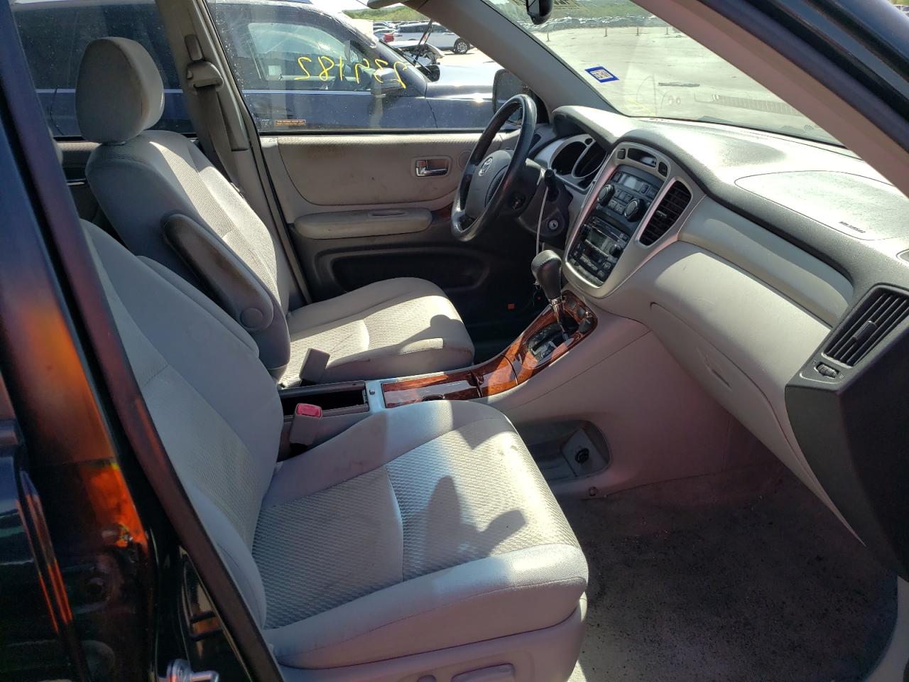 Photo 5 from auction – 2006 TOYOTA HIGHLANDER with VIN JTEDP21AX60115824
