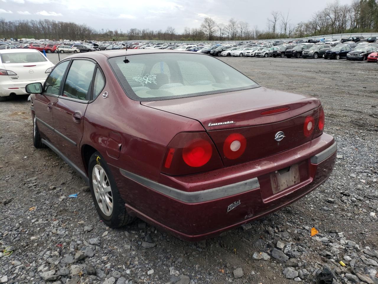 Photo 3 from auction – 2001 CHEVROLET IMPALA with VIN 2G1WF55EX19107647