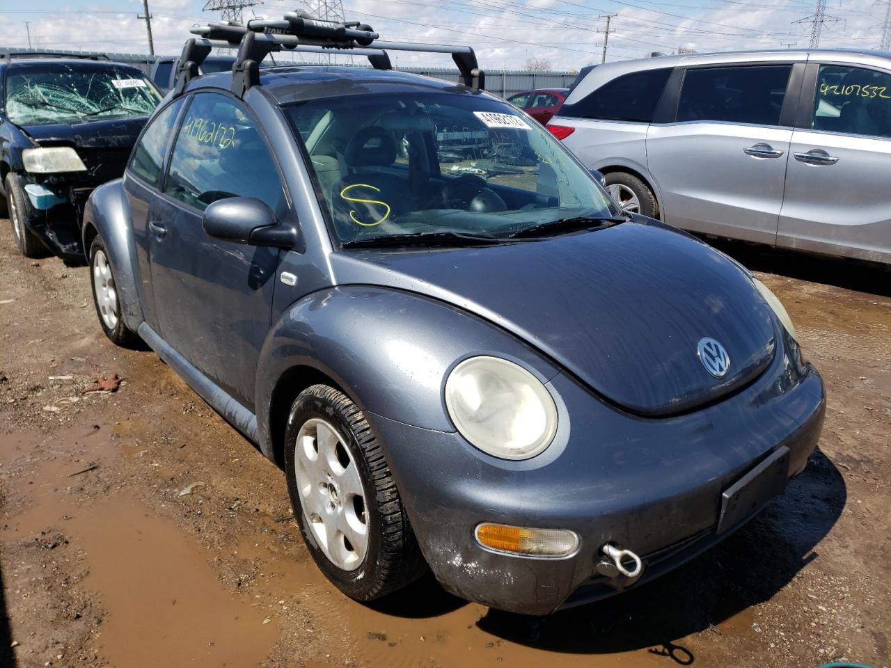 Photo 1 from auction – 2002 VOLKSWAGEN NEW BEETLE with VIN 3VWCP21C92M445038