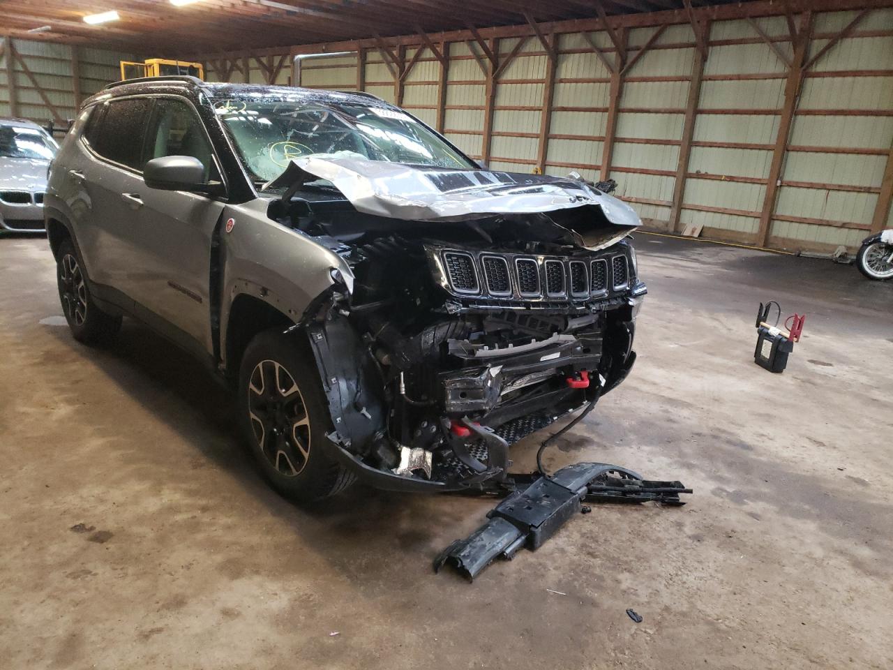 JEEP COMPASS TR 2020 with VIN 3C4NJDDB3LT108531 - Photo from auction