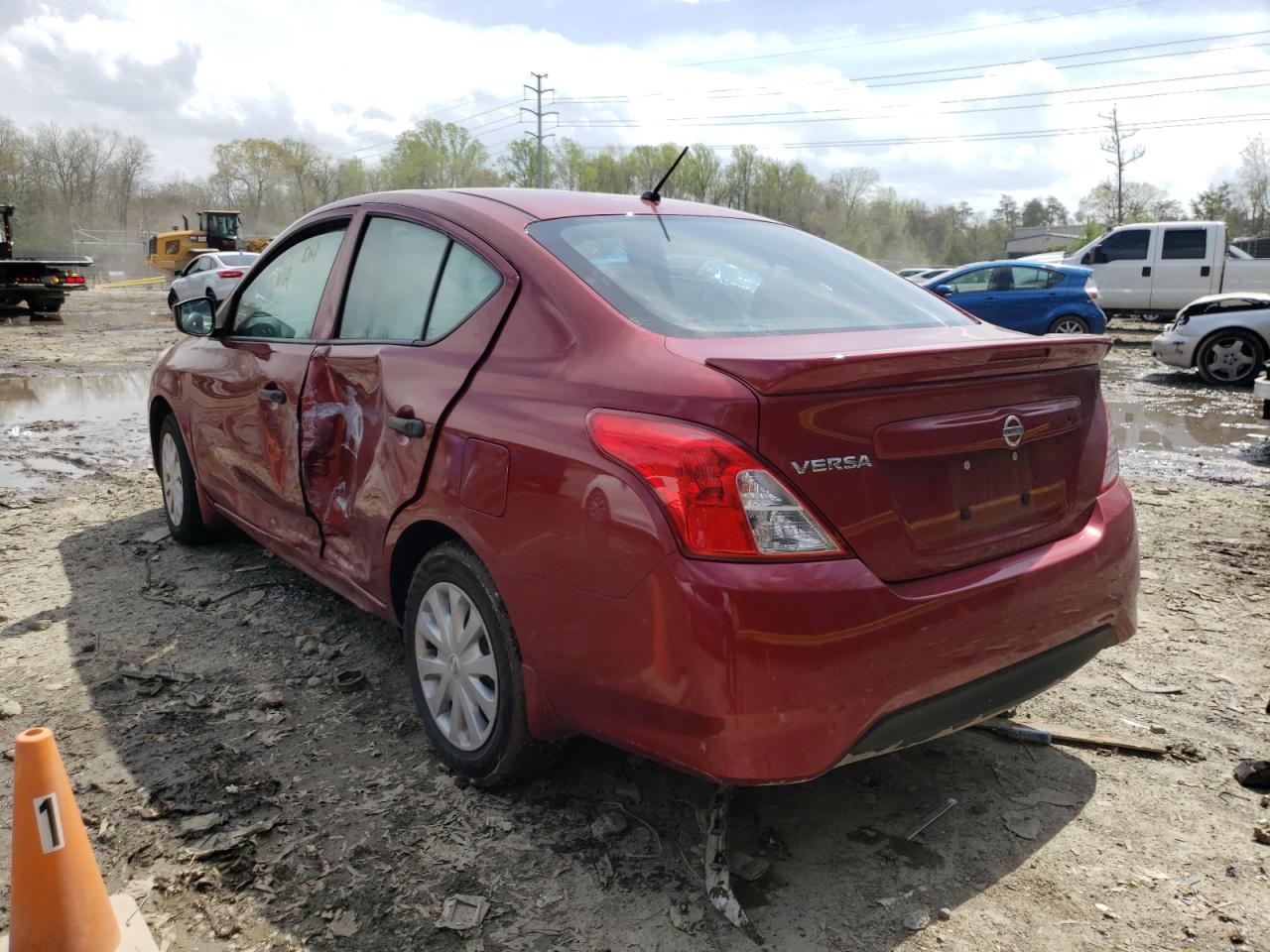 Photo 3 from auction – 2017 NISSAN VERSA S with VIN 3N1CN7AP6HL861784
