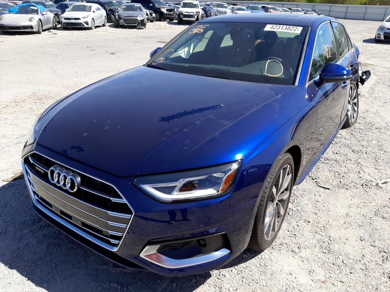 Photo 2 from auction – 2022 AUDI A4 PREMIUM with VIN WAUABAF44NN003697