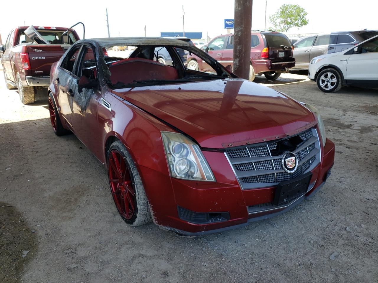 CADILLAC CTS 2008 with VIN 1G6DF577780129917 - Photo from auction