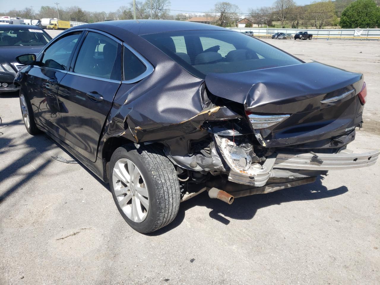 Photo 3 from auction – 2016 CHRYSLER 200 LIMITE with VIN 1C3CCCAB4GN152192