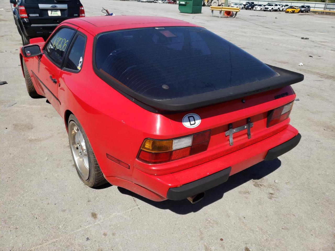 Photo 3 from auction – 1987 PORSCHE 944 with VIN WP0AB0949HN477240