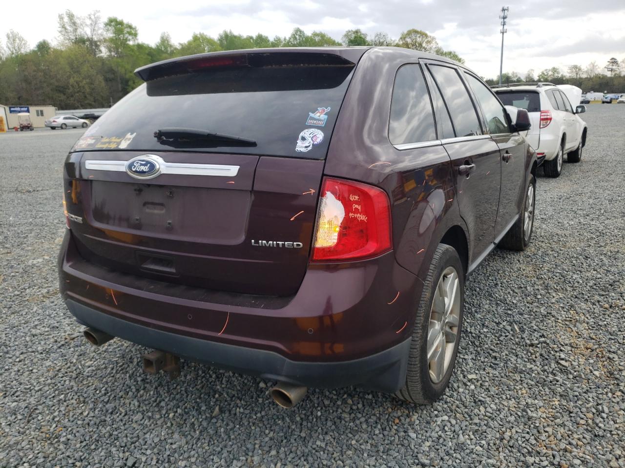 Photo 4 from auction – 2011 FORD EDGE LIMIT with VIN 2FMDK3KC9BBA38683