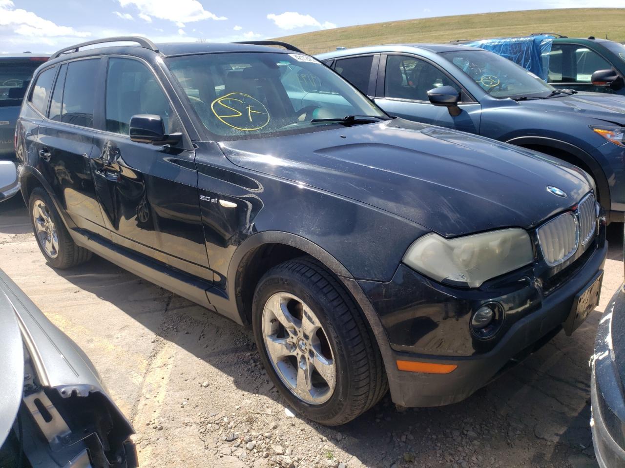 BMW X3 3.0SI 2007 with VIN WBXPC93477WF23215 - Photo from auction