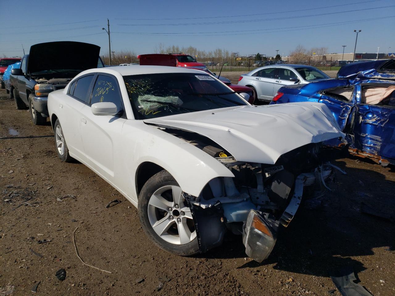 DODGE CHARGER SE 2012 with VIN 2C3CDXBG7CH260615 - Photo from auction