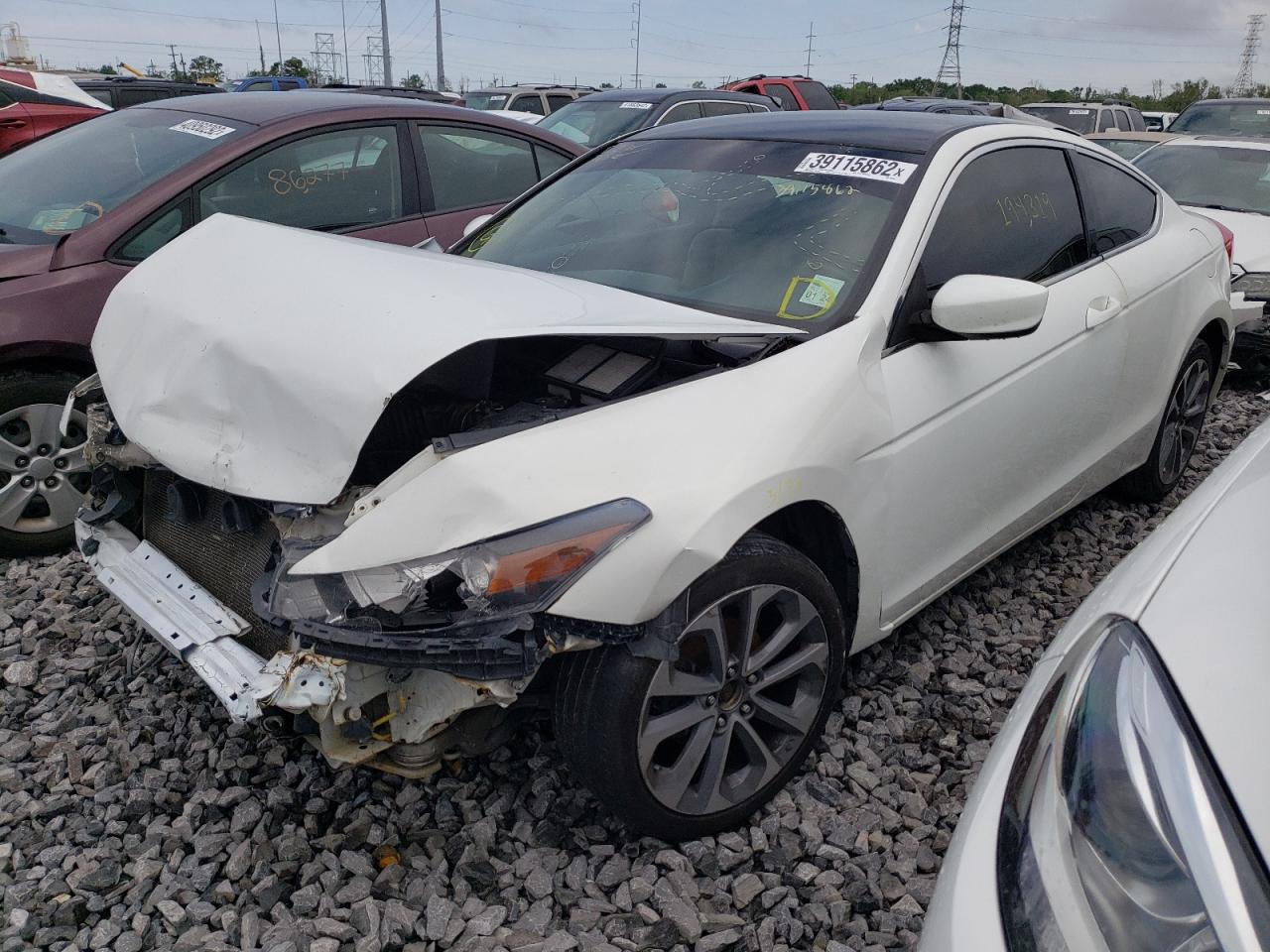 Photo 2 from auction – 2012 HONDA ACCORD LX with VIN 1HGCS1B35CA008566