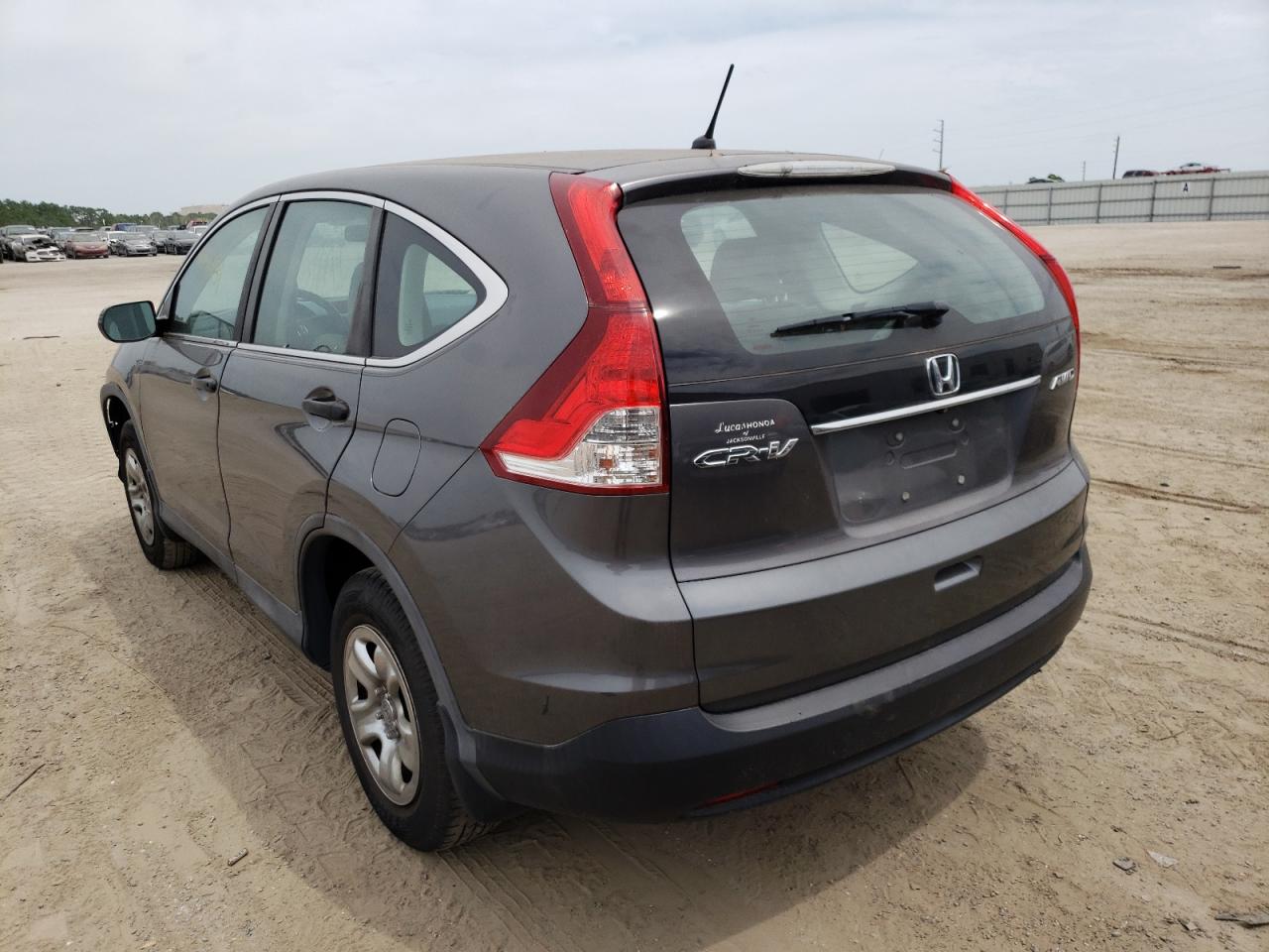Photo 3 from auction – 2014 HONDA CR-V LX with VIN 2HKRM4H33EH614634