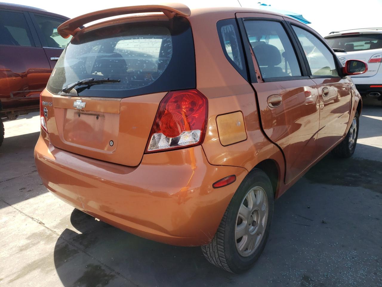 Photo 4 from auction – 2005 CHEVROLET AVEO BASE with VIN KL1TD62615B481062