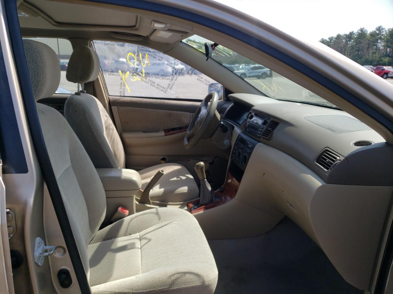 Photo 5 from auction – 2004 TOYOTA COROLLA CE with VIN 2T1BR32E94C246372