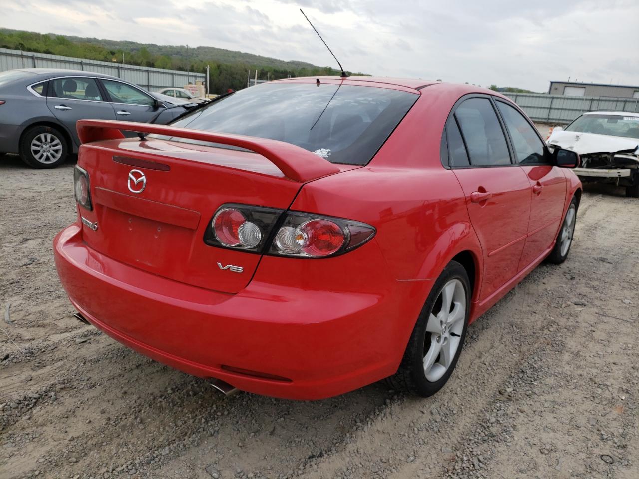 Photo 4 from auction – 2007 MAZDA 6 S with VIN 1YVHP84D675M02218