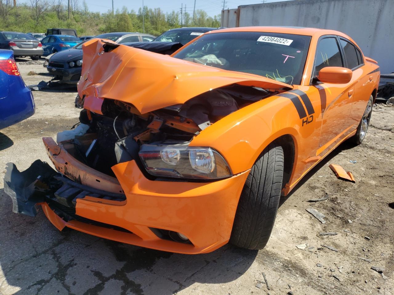 Photo 2 from auction – 2014 DODGE CHARGER SX with VIN 2C3CDXHG0EH159250