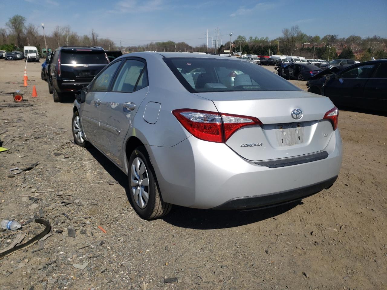 Photo 3 from auction – 2015 TOYOTA COROLLA L with VIN 2T1BURHE3FC358208