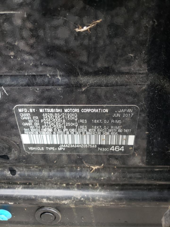 Photo 10 from auction – 2017 MITSUBISHI OUTLANDER with VIN JA4AZ3A34HZ057548
