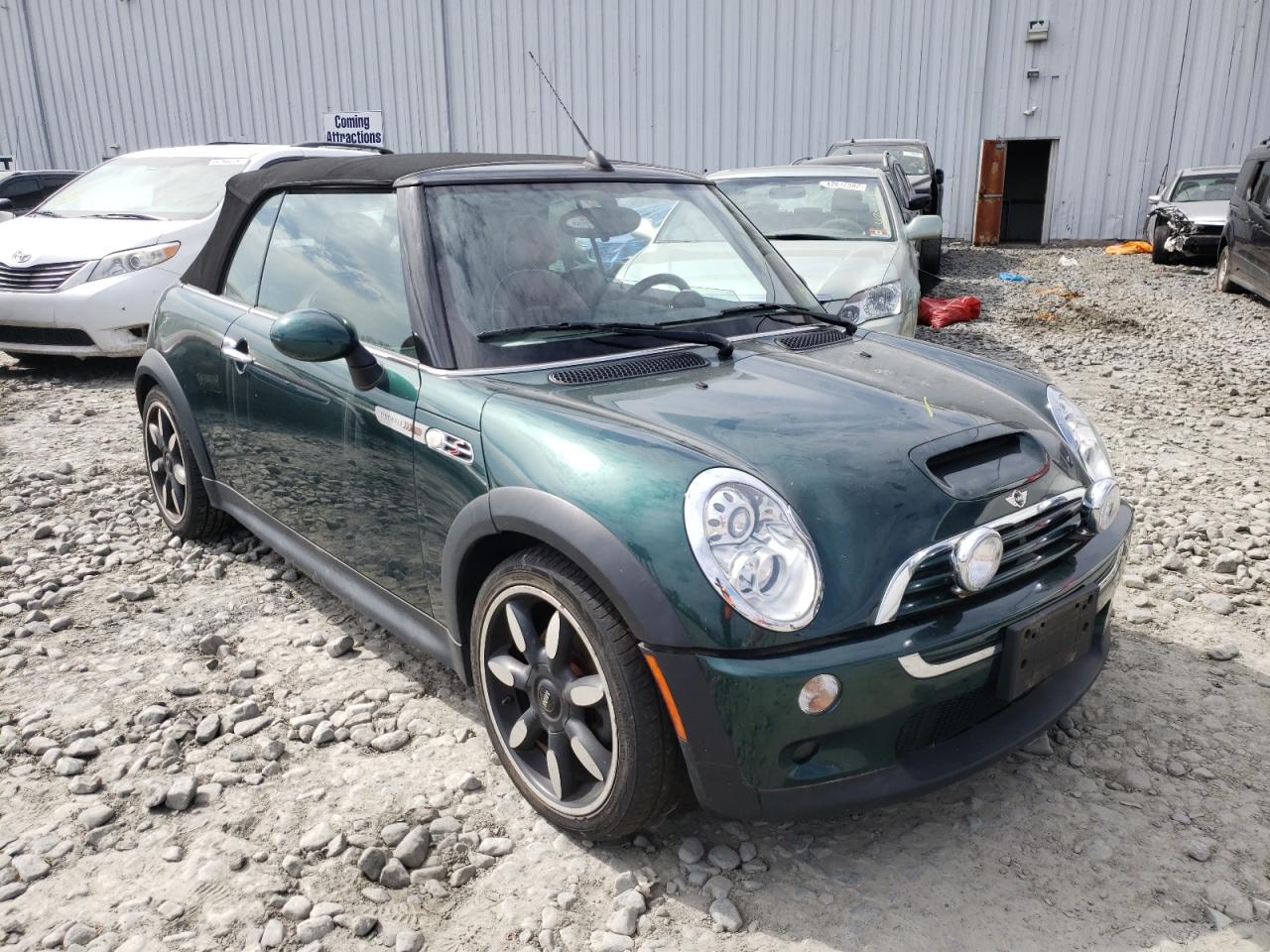 MINI COOPER S 2008 with VIN WMWRH33598TU80524 - Photo from auction
