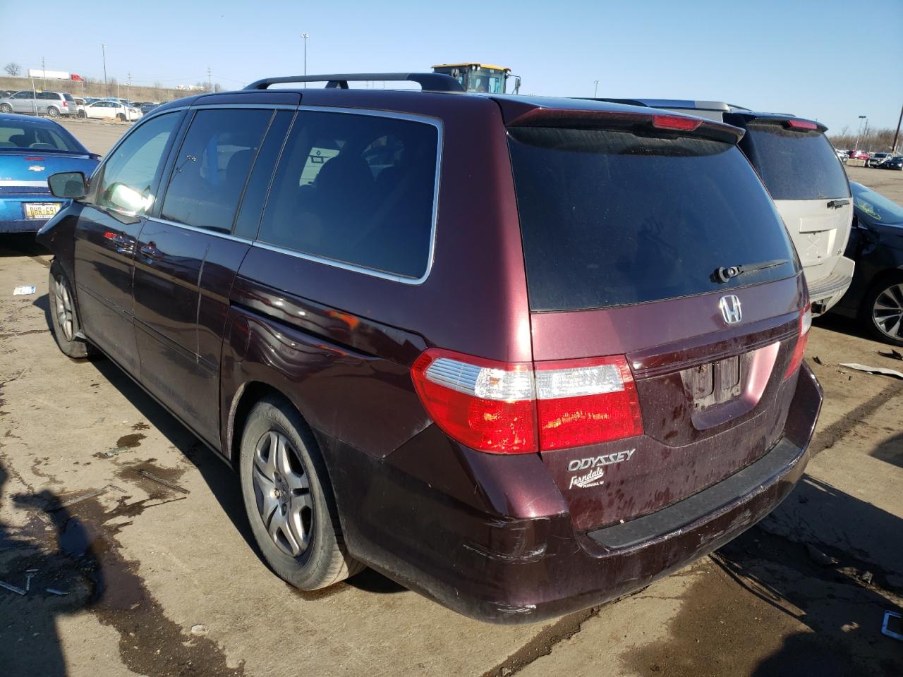 Photo 3 from auction – 2007 HONDA ODYSSEY EX with VIN 5FNRL38477B446634