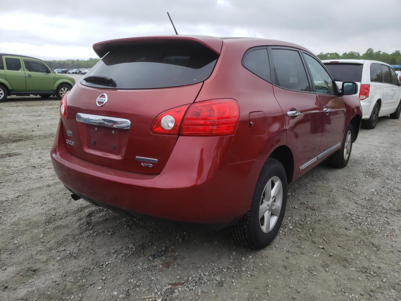 Photo 4 from auction – 2012 NISSAN ROGUE S with VIN JN8AS5MV9CW381502