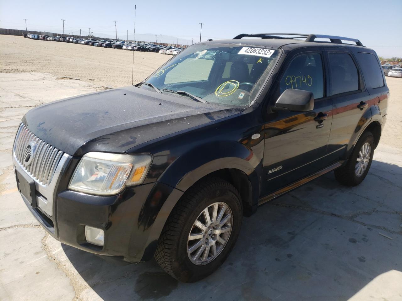 Photo 2 from auction – 2008 MERCURY MARINER with VIN 4M2CU97178KJ08548