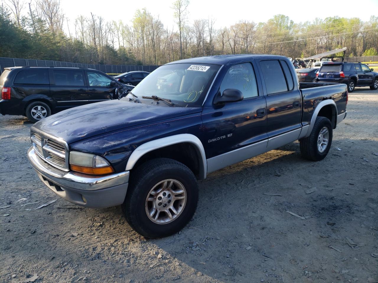 Photo 2 from auction – 2001 DODGE DAKOTA QUA with VIN 1B7GG2AN21S201081