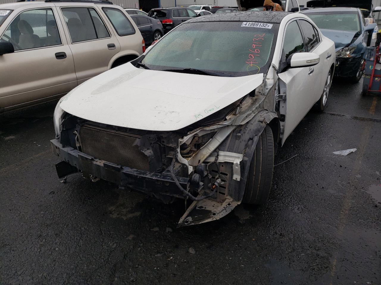 Photo 2 from auction – 2012 NISSAN MAXIMA S with VIN 1N4AA5AP1CC847385