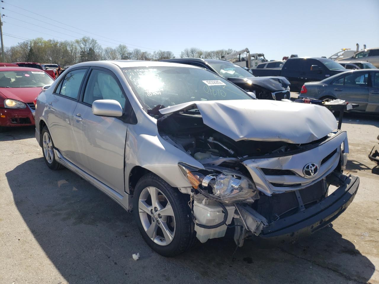 TOYOTA COROLLA BA 2011 with VIN 2T1BU4EE1BC576388 - Photo from auction