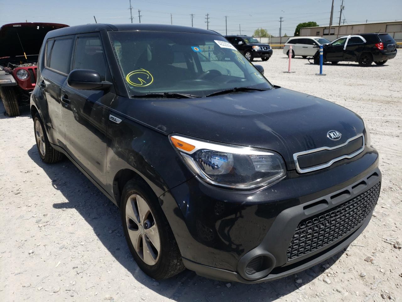 KIA SOUL 2016 with VIN KNDJN2A25G7270750 - Photo from auction